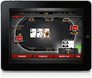 Poker en ligne avec argent reel
